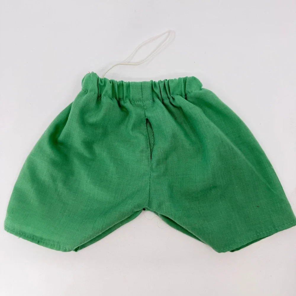 Build‎ A Bear Hospital Scrubs Green 4-Piece Set Mask Cap Pants Top